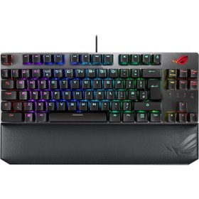 Resim ASUS Rog Strıx Scope Nx Blue Usb Kablolu Rgb Gamıng Mekanık Q Klavye 