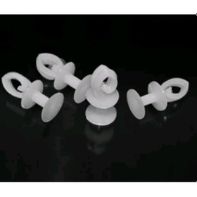 Resim 100 Adet Geçmeli Perde Düğmesi Perde Ruleti (524800768) 