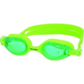 Resim Tryon Yüzücü Gözlüğü Fosforlu Yeşil YG-2030 Beyaz 