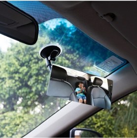 Resim Sones 360 Derece Ayarlanabilir İç Cam Dikdörtgen Kör Nokta Aynası 