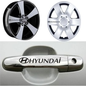Resim Mtm Hyundai Kapı Kolu Jant Sticker 