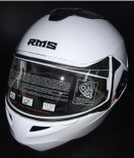 Resim Rms Çene Açılır Çene Açılır Kask Beyaz 