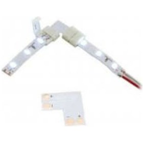 Resim 2 Pin L Dönüş Üç Çipli Şerit Led Ekleme Aparatı 5050 Birleştirici 