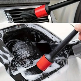 Resim KRMNSTYLE 5’li Araç Temizleme Fırçası Seti, Jant, Torpido, Havalandırma ve Detaylı Temizlik İçin 