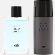 Resim Zara Blue Spirit Erkek Parfüm EDT 90 ML + Blue Spirit Erkek Sprey Deodorant EDC 150 ML 