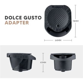 Resim Blueleskyy Nespresso Kapsülleri Için Adaptör Convert Dolce Gusto Crema Make A (Yurt Dışından) 