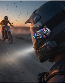 Resim Universal Çift Gürültü Azaltmalı Motosiklet Kask Telsiz Kulaklık 