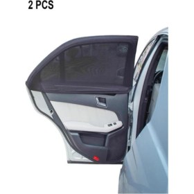 Resim Ankaflex Araba Yan Cam Perdesi Oto Arka Perde Araç Güneşlik Gölgelik Bebek Çocuk Bebe Örtü Cam Çorabı Filmi 