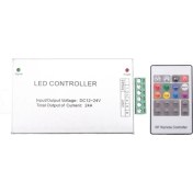 Resim Serfhyff LED Denetleyici 12-24V Düşük Basınçlı Rf Renkli 20 Kezli Uzaktan Kumanda Rgb Işık Çubuğu Çizim Denetleyicisi (Yurt Dışından) 