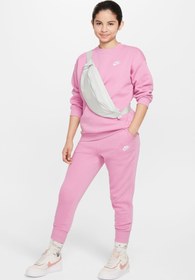 Resim Nike Sportswear Club Flee Pembe Kız Çocuk Eşofman Altı 