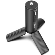 Resim Geeroyoo Ulanzi Bg-4 Taşınabilir Şarjlı Tripodlu Vlog Tutacağı - 5000mah, Usb-c, Gopro/djı Uyumlu 