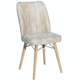 Resim Avenza Living Kare Gold Mutfak Sandalyesi 6 Adet Krem 