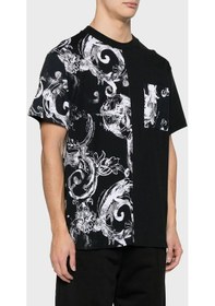 Resim Versace Jeans Couture Erkek T Shirt 76gah611 Js287 899 Siyah 