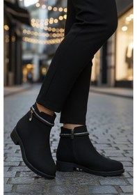 Resim Siyah Zümrüt Fermuarlı Kaymaz Bot 325126 Z SİYAH ZÜMRÜT 