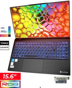 Resim DTS Teknoloji Everest Everbook Core i5 1135G7 8GB RAM 256GB SSD 15.6" iPS Usb 3.2 RGB Işıklı Klavye Laptop EB-15R 