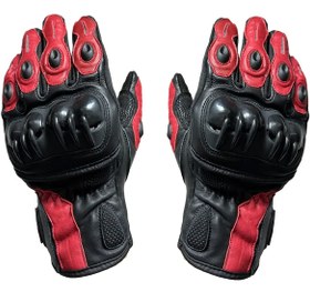 Resim Venom 9021 RED-Motosiklet Eldiveni 