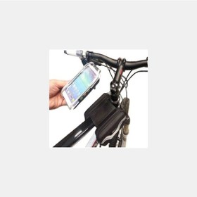 Resim X Bicycle Kadro Üstü Telefonluklu Heybe Çanta Siyah 