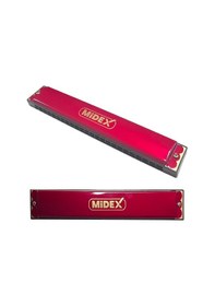Resim Midex Hn-24rd Kırmızı 24 Delikli Mızıka 