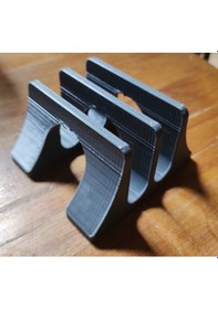 Resim Opencart İki Yuva Dikey Kesme Tahtası Standı Sadece Plastik Aparattır 