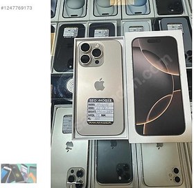 Resim Apple iPhone 16 Pro İkinci El TR | 128 GB | Çöl Titanyum 