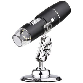 Resim Ximistore9 El Arabası Wifi Dijital Mikroskop 1000x Büyütme 8 Led Işıklı Usb Taşınabilir Bilgisayar/tablete Uyumlu Pil Desteği 