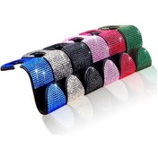 Resim Wholesale00 3 Parça Araç Koltuk Kancası, Pembe Elmas, Oto Koltukları İçin 