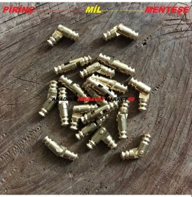 Resim Anadoluhirdavat Pirinç 5*25Mm Çubuk Menteşe Kutu Menteşesi Mil Menteşe 100Adet 