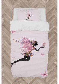 Resim Mekta Home Bebek Ve Çocuk Odası Uçan Kelebekli Prenses Desenli Nevresim Takımı 