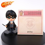 Resim 4 Adet [Resmi] Harry Potter Yapışkan Notlar - Hogwarts Evleri Amblemleri (Gryffindor, Slytherin, Ravenclaw, Hufflepuff) ile Resmi Rozetler, Ofis, Okul ve Ev Dekoru için Kare Yapışkan Notlar - Koleksiyonluk Hayran Hediyesi, Hogwarts Dekoru, Sihir Temalı, Kaliteli Kağıt 