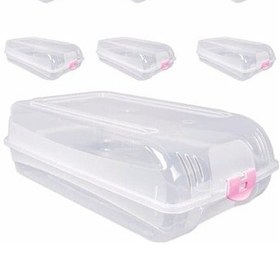 Resim Mcblue 10 Lu Bayan Ayakkabı Koruma Kutusu Beyaz - Şeffaf 