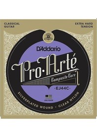 Resim D'addario Ej44c Pro-arte Serisi Klasik Gitar Tel Seti Hard Tensi 