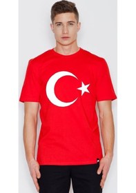 Resim Evox Beyaz Ayyıldız Tişört Yetişkin Boy S,M,L,Xl Likra Kaliteli Penye 