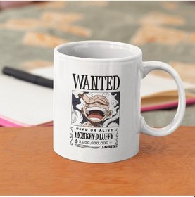 Resim One Piece Luffy Gear 5 Wanted Kupa Bardak 