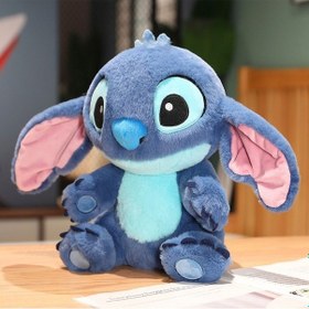 Resim Stitch Peluş Oyuncak 35cm Peluş Oyuncak Yumoş Uyku Arkadaşı Stitch Peluş Oyuncak Stich Diğer 