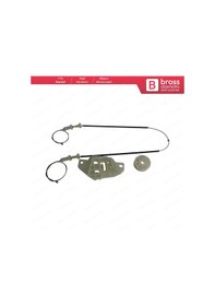 Resim Hyundai Starex H-1 Grand TQ 2007–2024 İçin Ön Sağ Cam Kriko Seti 