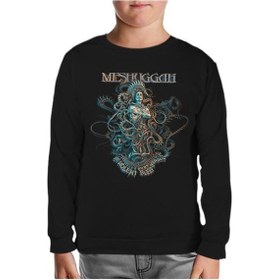 Resim Meshuggah – Violent Sleep Siyah Çocuk Sweatshirt Siyah 