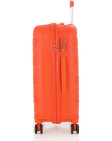 Resim Mçs Polipropilen 2li Valiz Seti Orta & Kabin V376 S23sy1000049-set 00314 Portakal 
