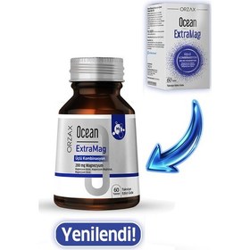 Resim Extramag 200 Mg Magnezyum Içeren Takviye Edici Gıda 60 Tablet 