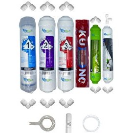 Resim Pemax Water Solutions Kapalı Kasa Su Arıtma Cihazı STD 6'li Orijinal LG Kuno Mebran Alkali-Gümüş İyon Tatlandırıcı 