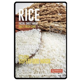 Resim Dermal It's Real Superfood Pirinç Aydınlatıcı Yüz Maskesi 