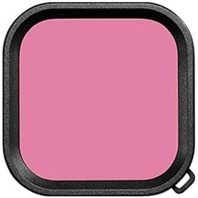 Resim Gopro Hero 8 Uyumlu Su Altı Dalış Filtresi-Pembe 