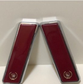 Resim ede Etiketçilere Cadillac Gazetelik (Beyaz,Kırmızı,Turuncu,Sarı) 