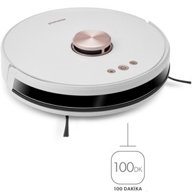 Resim Alex Laser Pro+ 1283H Moplu ve Haritalamalı Akıllı Robot Süpürge 