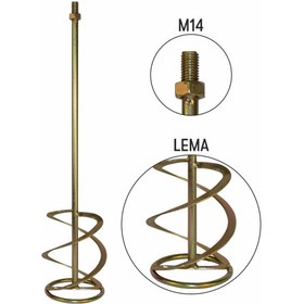 Resim Boya Harç Karıştırıcı 120*600 M14 Lema 