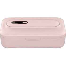 Resim Uv Dezenfeksiyon Kutusu Çok Fonksiyonlu Ultraviyole Ozon Dezenfeksiyon Makinesi Uv Işık Telefon Makyaj Aracı Pembe (Yurt Dışından) 
