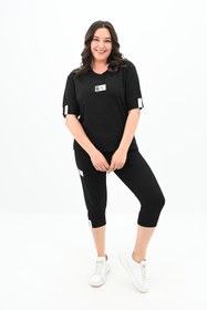 Resim Kadın Büyük Beden Taytlı Takım 3753-23 - XL / Benetton Yeşil 