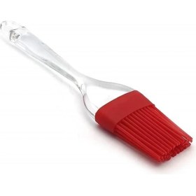 Resim Coşan Pastacılık Fırça Silikon Şeffaf Saplı 