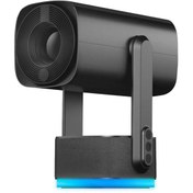 Resim Everest PJ08 Siyah 5200mAh 1280-720P HD 4K Destekli Android 11 Ekran Yansıtmalı HD Projeksiyon Wifi 