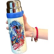Resim Acker Nezha Legend Termal Kupa 316 Paslanmaz Çelik Karikatür Pipetli Kupa Yüksek Değerli Ikili Içme Kurı (Yurt Dışından) 