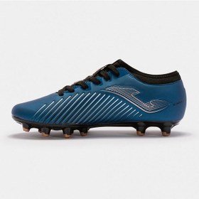Resim Joma Erkek Futbol Maç Krampon Propulsion Cup 2301 Black Blue Firm 001 